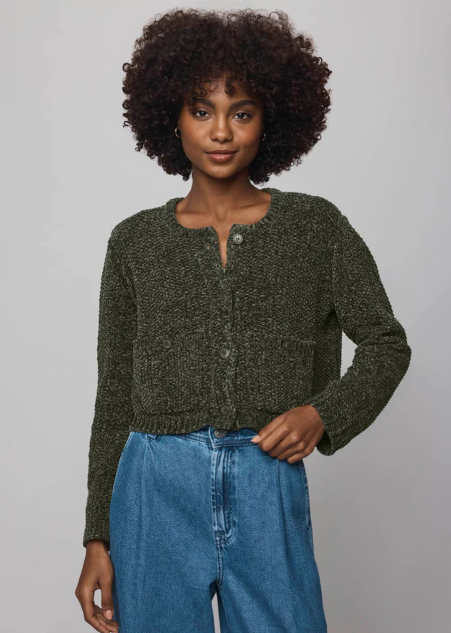 Splendid Andrea Crop Cardigan
