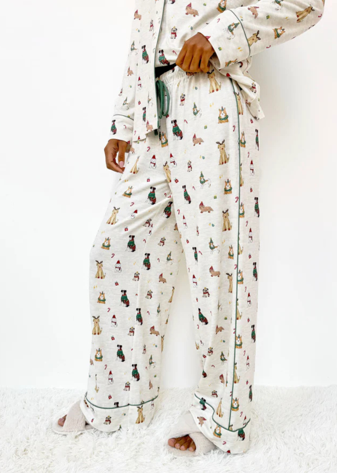 Splendid Flora Pillow Soft Set - Santa Paws