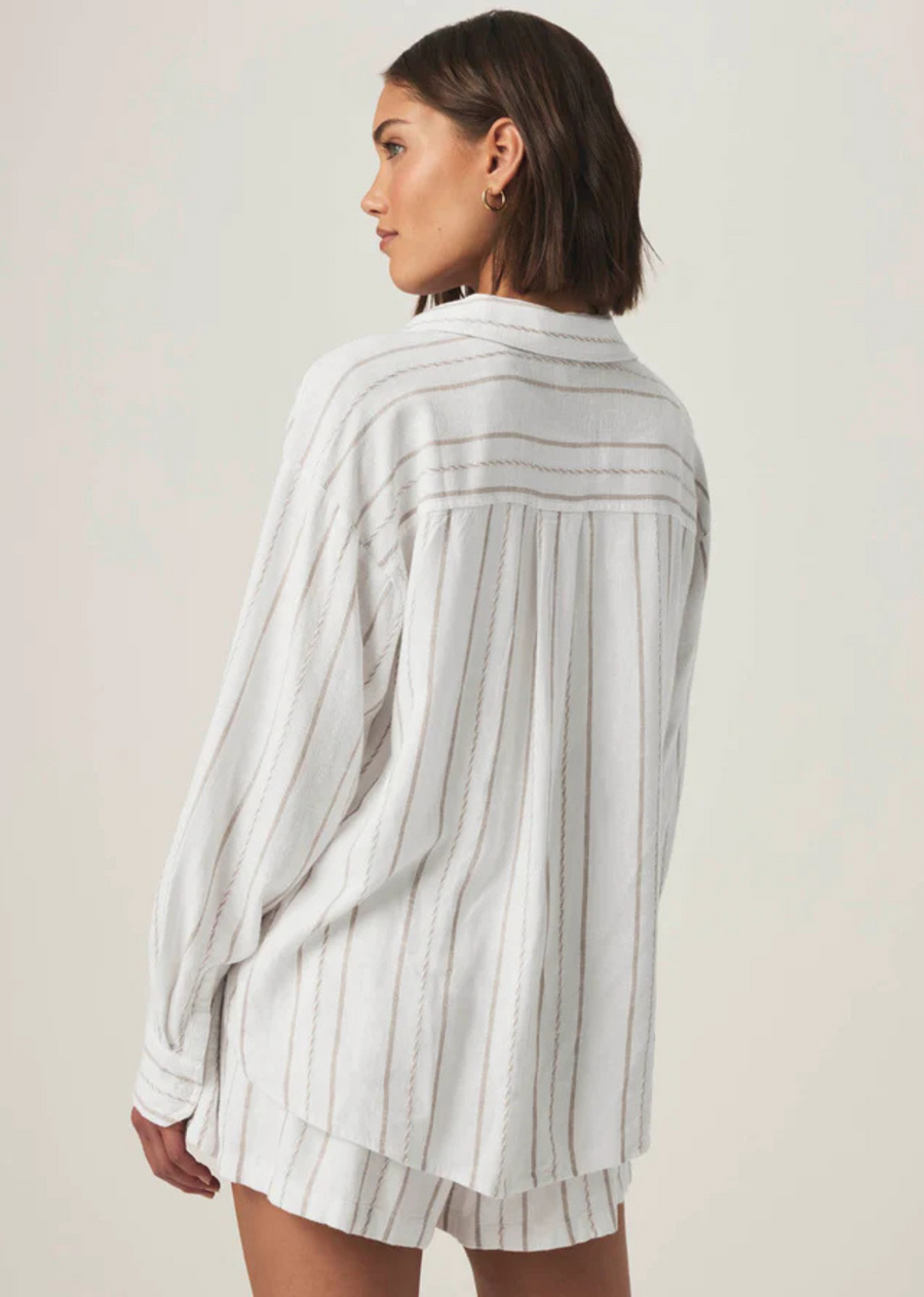 Splendid Gabrielle Stripe Button Down
