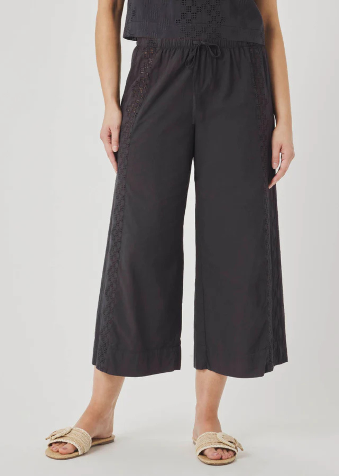 Splendid Kenzie Geo Eyelet Pant