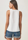 Splendid Kit Gauze V-Neck Tank