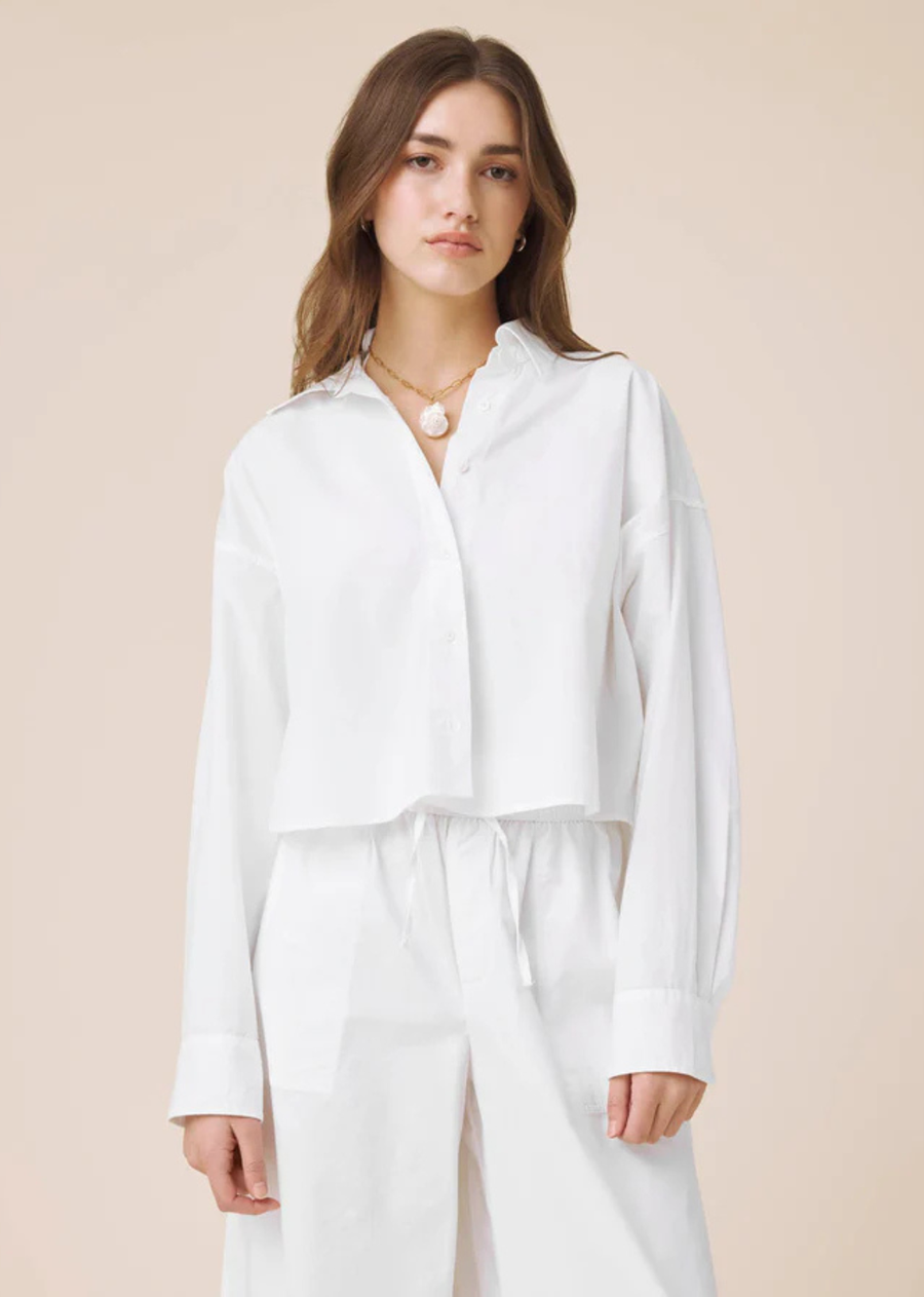 Splendid Mallory Poplin Button Down