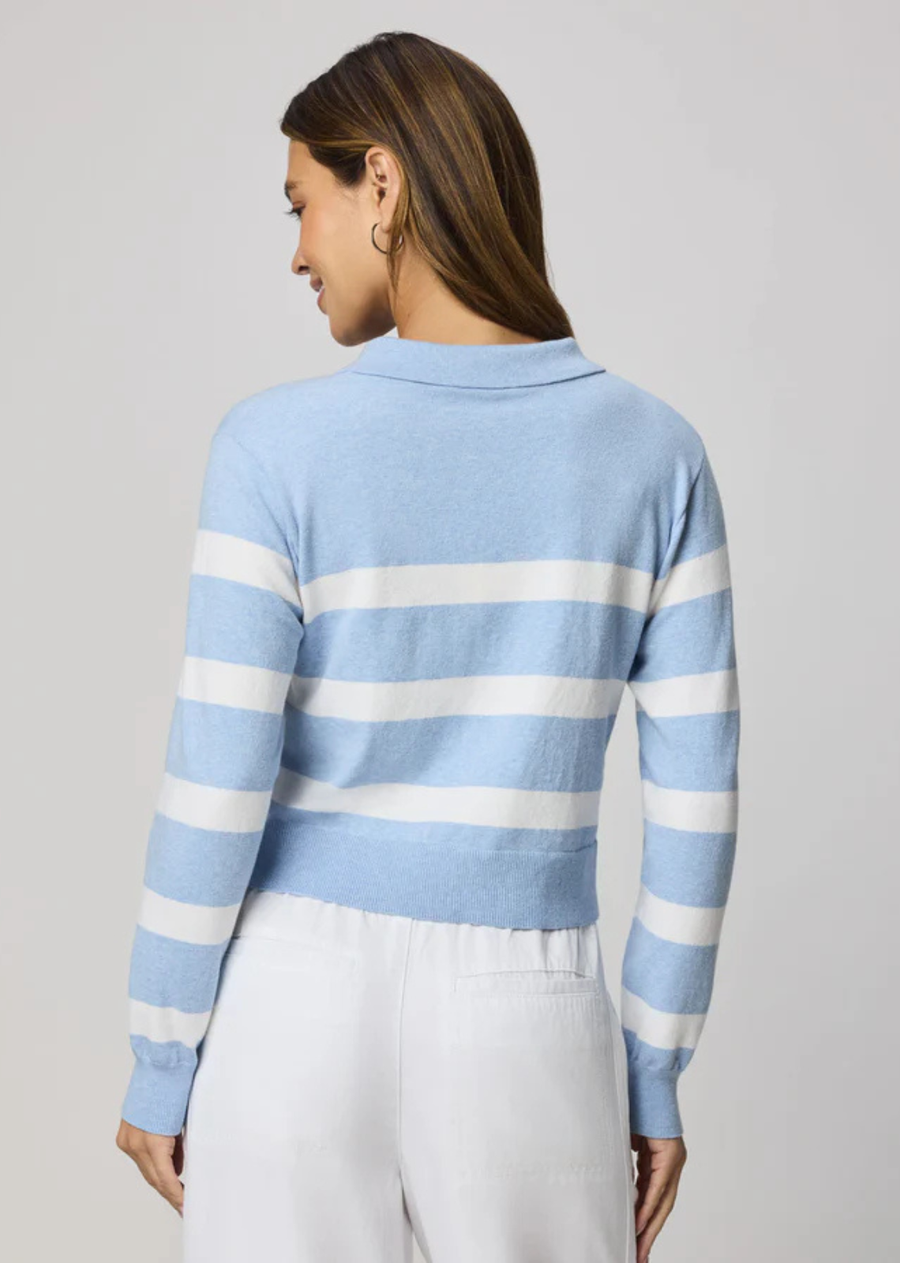 Splendid Phoebe Polo Stripe