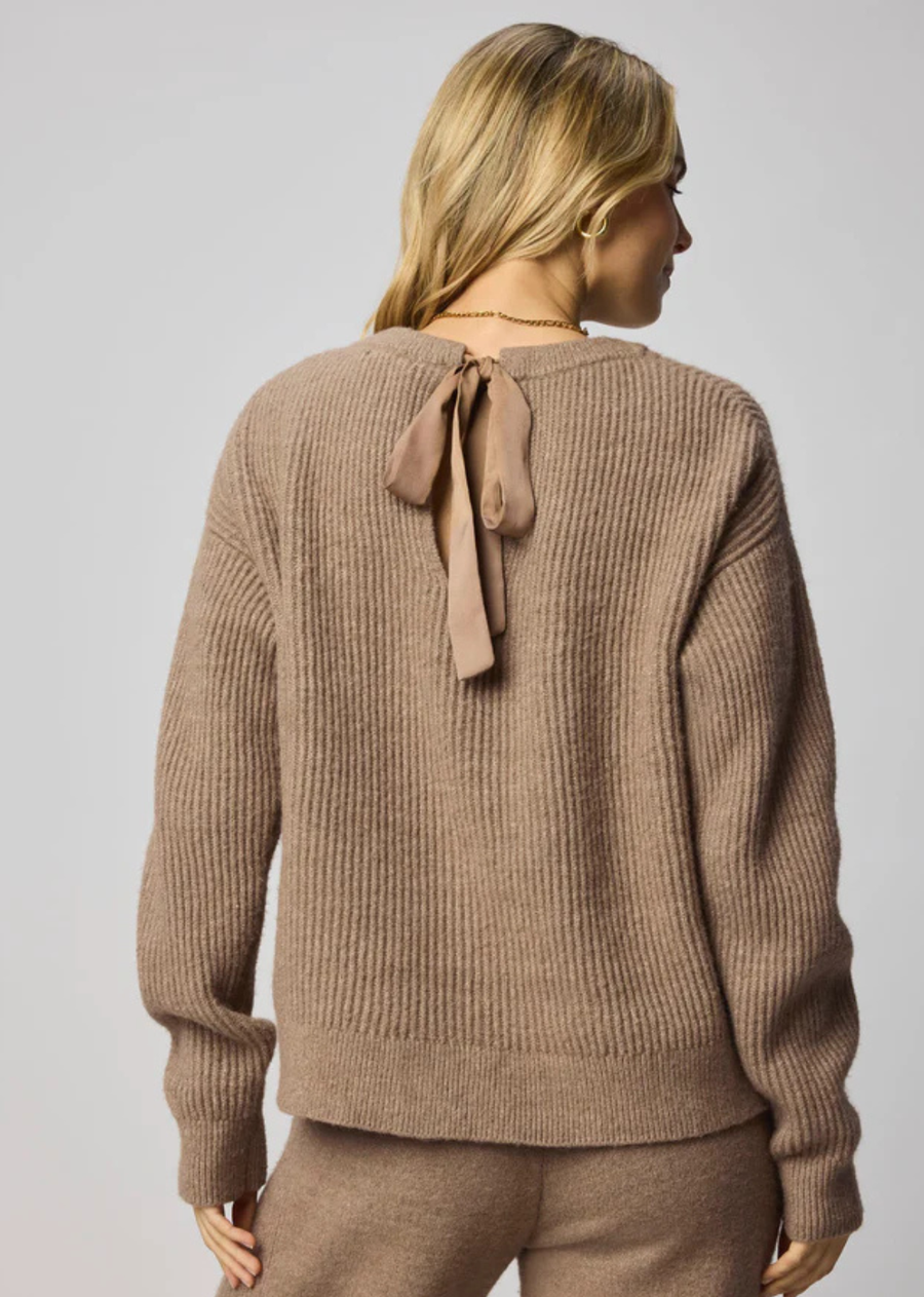 Splendid Stassi Tie Back Sweater