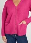 Splendid Zeena Zip Up Cardigan