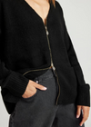 Splendid Zeena Zip Up Cardigan