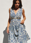 Summer in Capri Maxi Dress