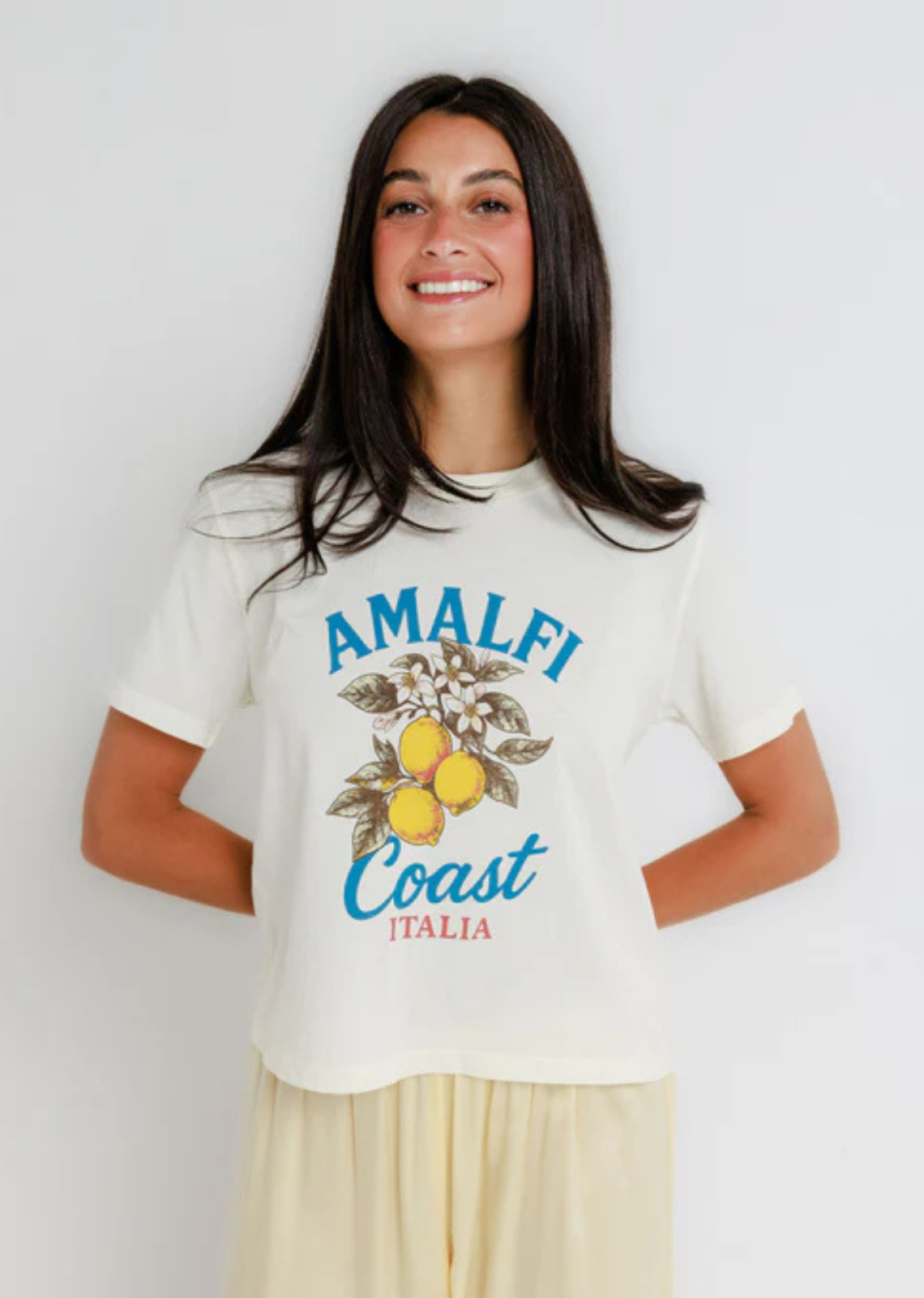 Sunny Somewhere Amalfi Coast Italia Tee