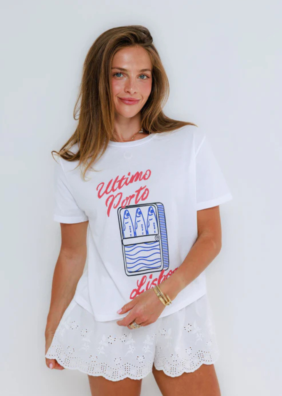 Sunny Somewhere Lisbon Sardines Tee