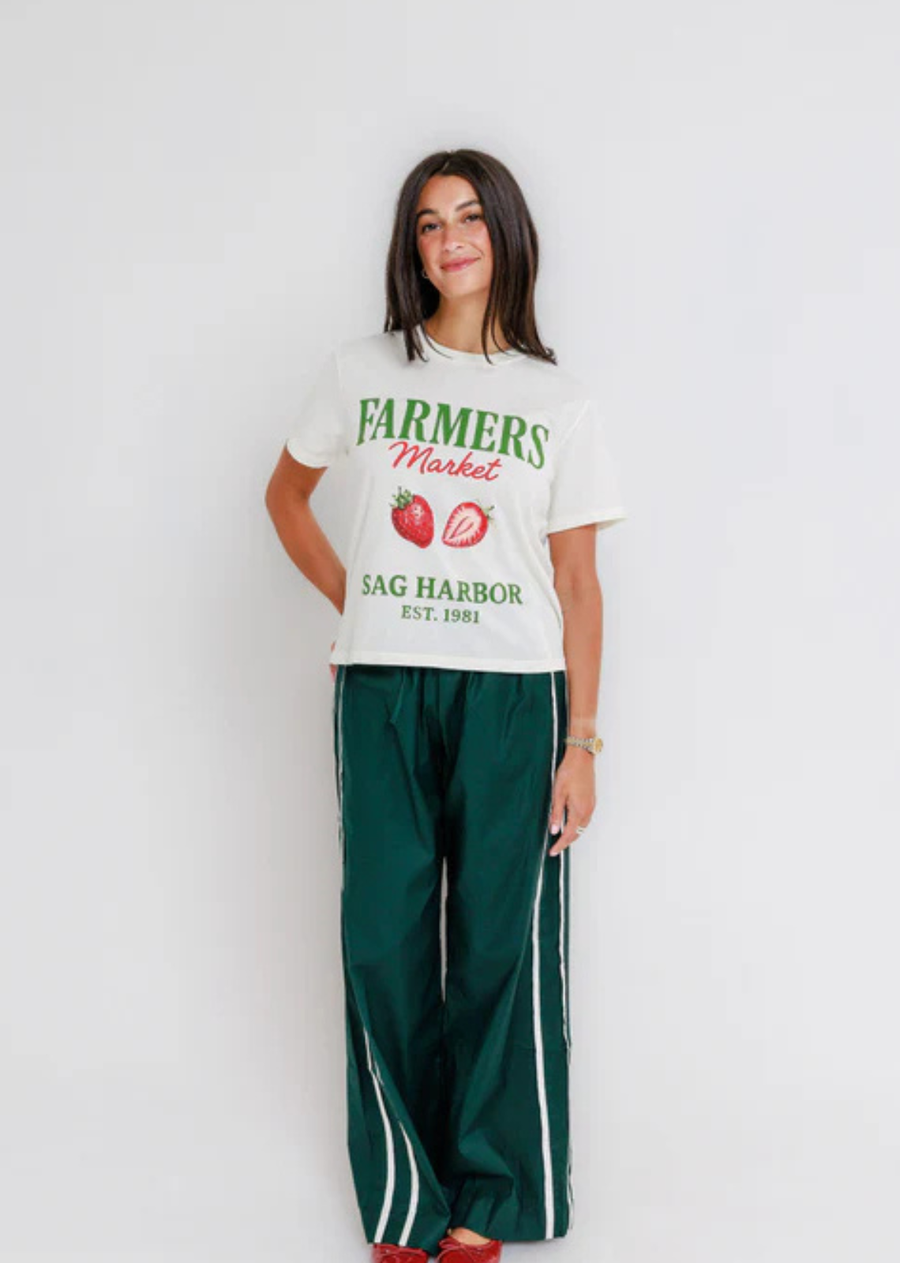 Sunny Somewhere Sag Harbor Farmers Market Tee