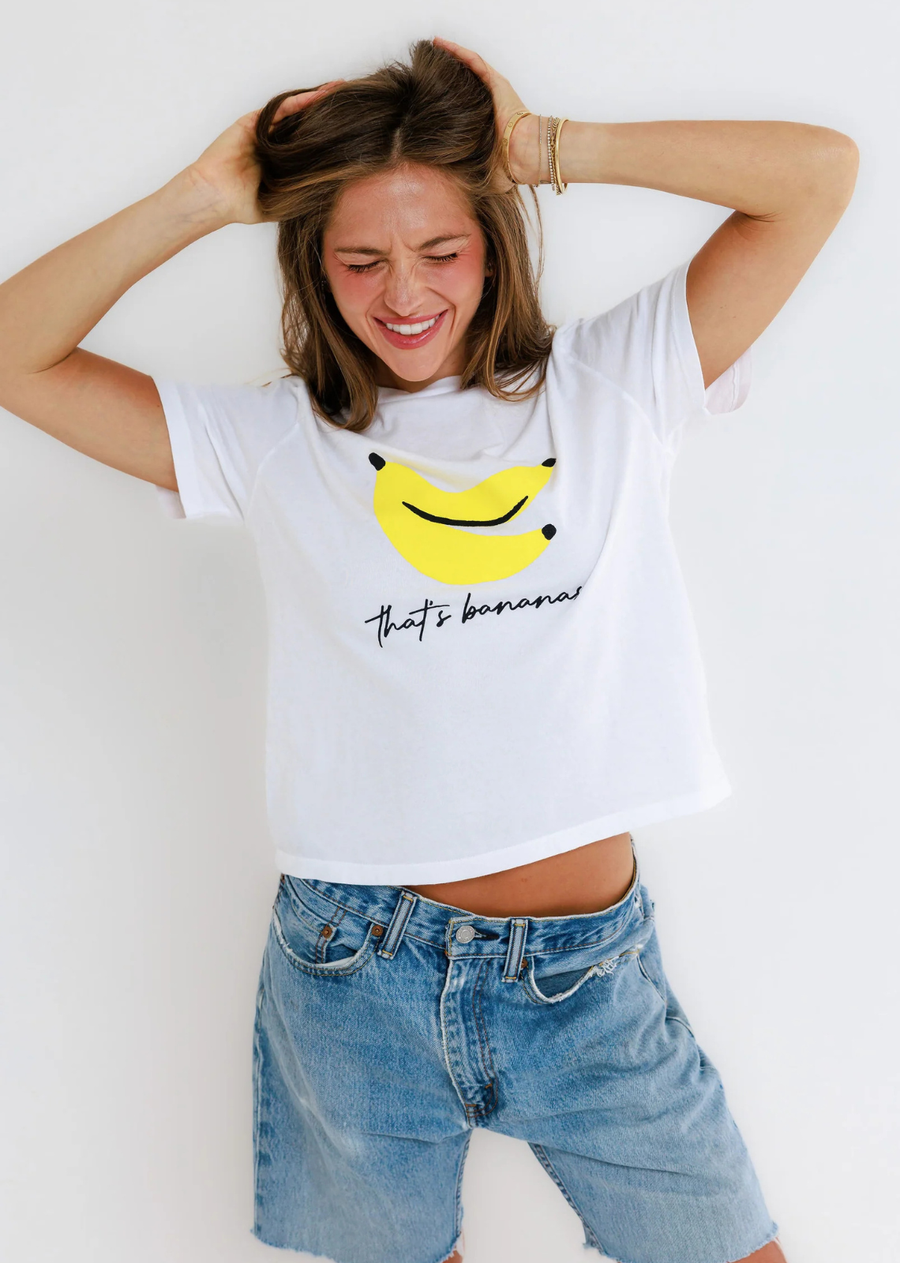 Sunny Somewhere That's Bananas Tee