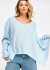 Designed to add shape and texture to absolutely any style, this cool thermal top is featured in a drapey, oversized fit and classic waffle knit fabrication for added dimension