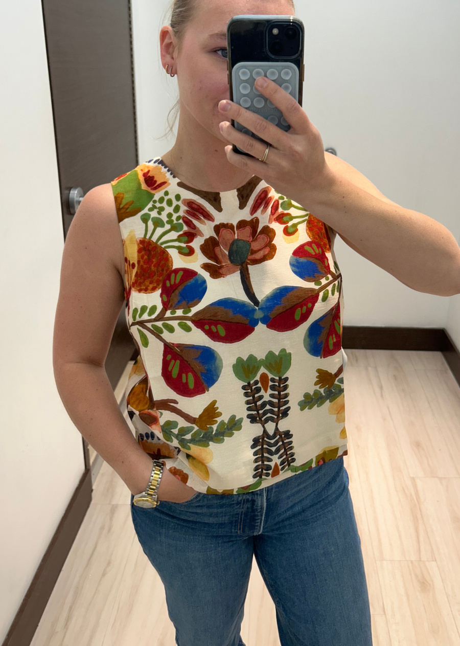 Suzy Floral Top