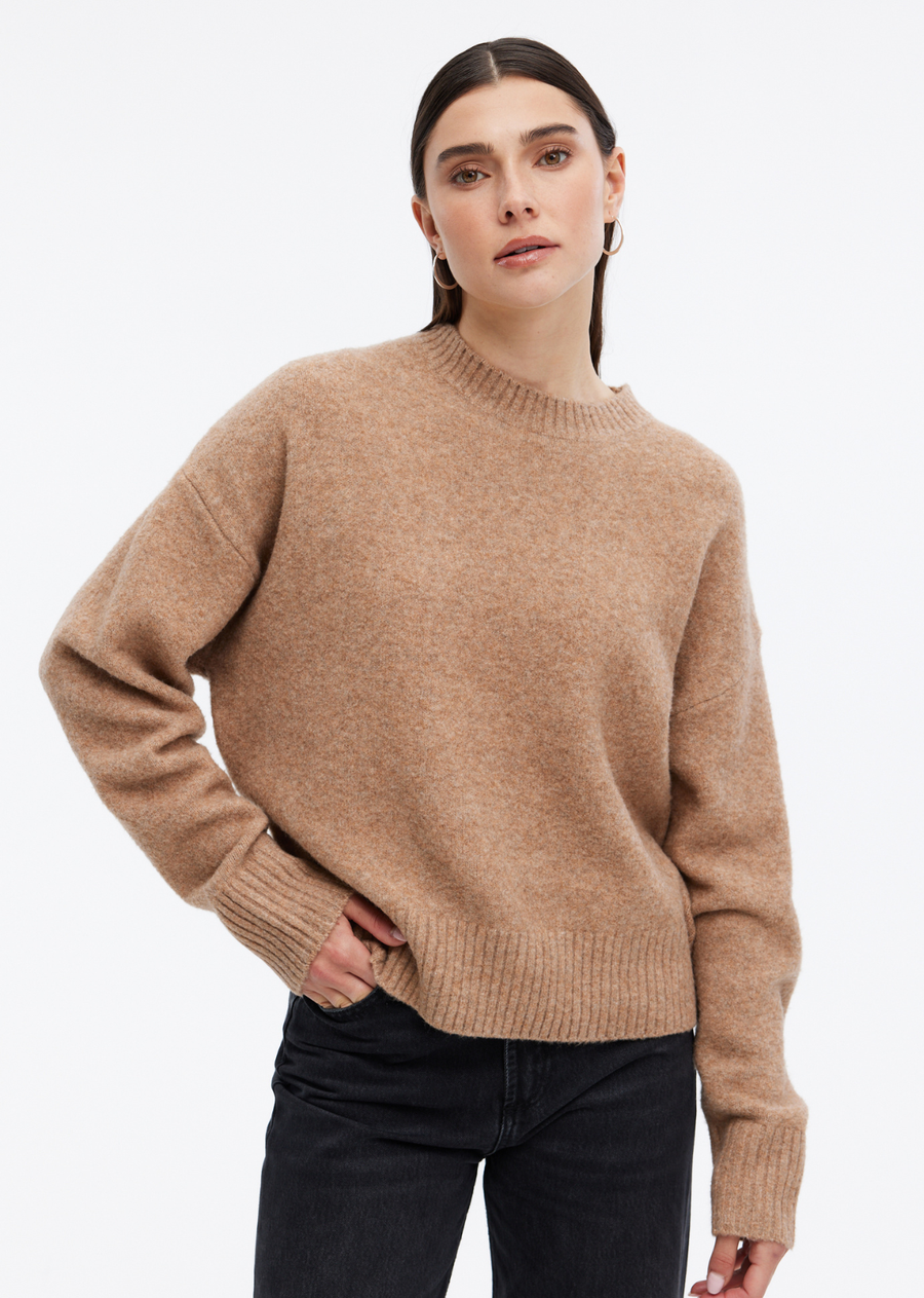 CHRLDR Sylvie Perfect Sweater - Camel