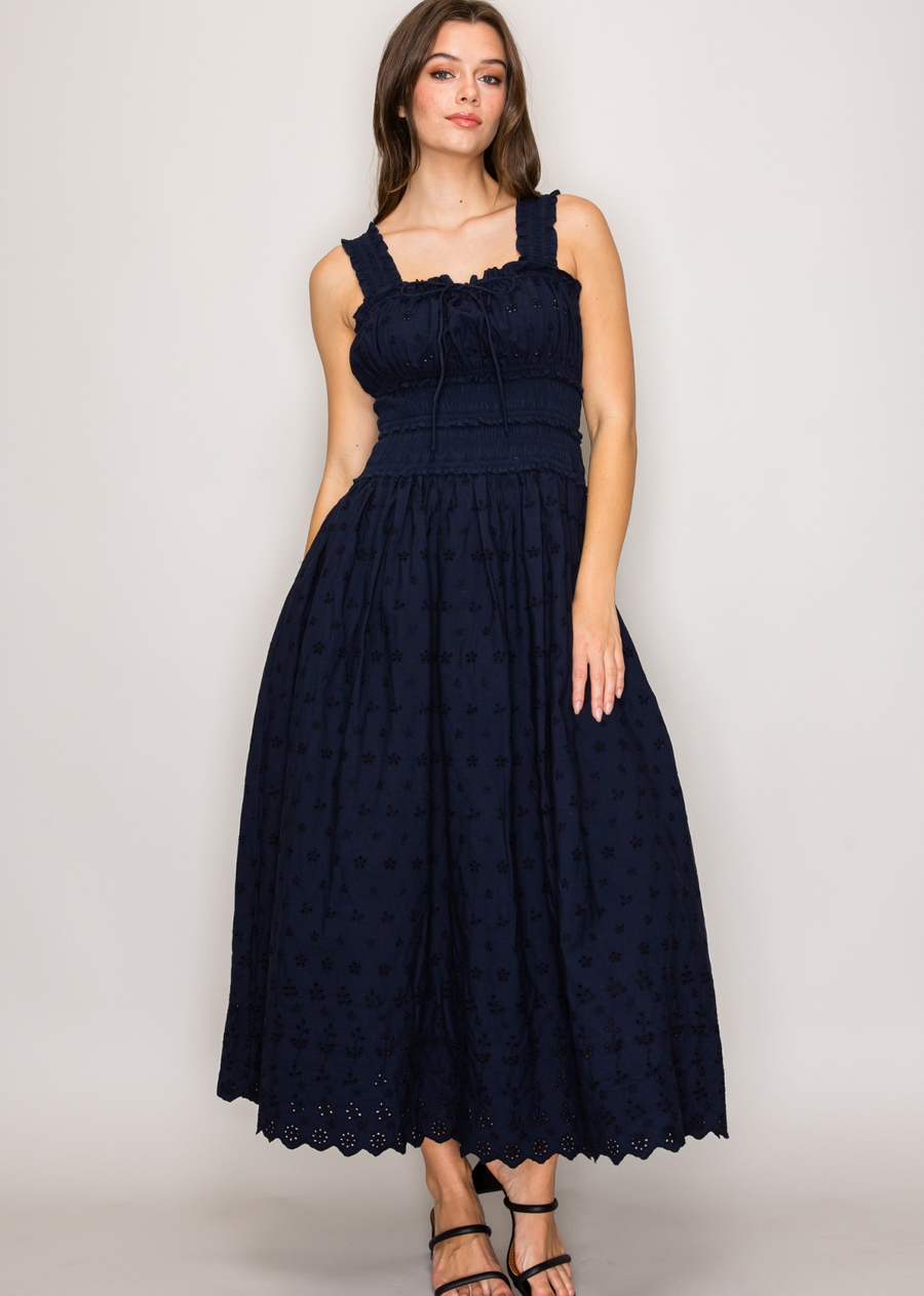 Taylor Eyelet Dress
