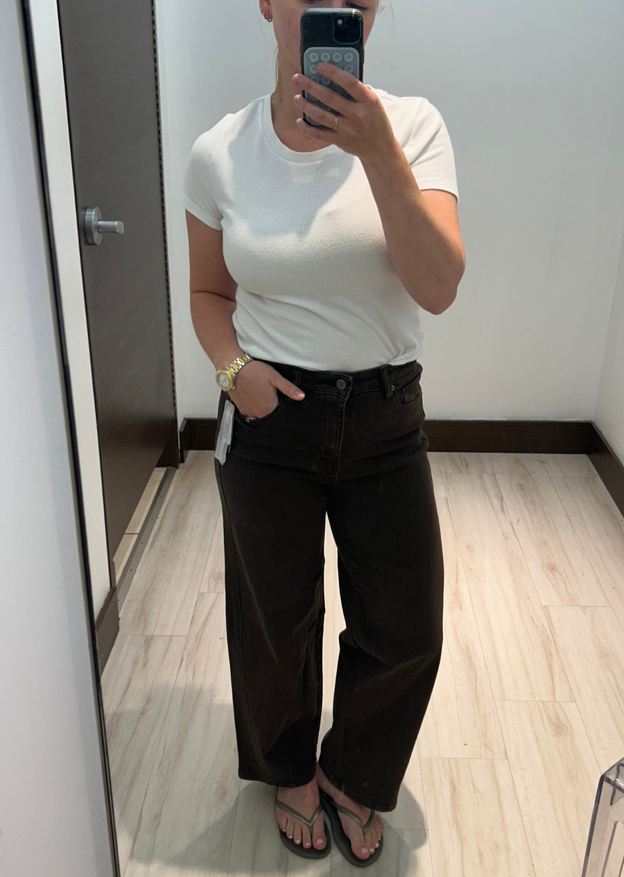 The Lucy Barrel Pant - Java Brown