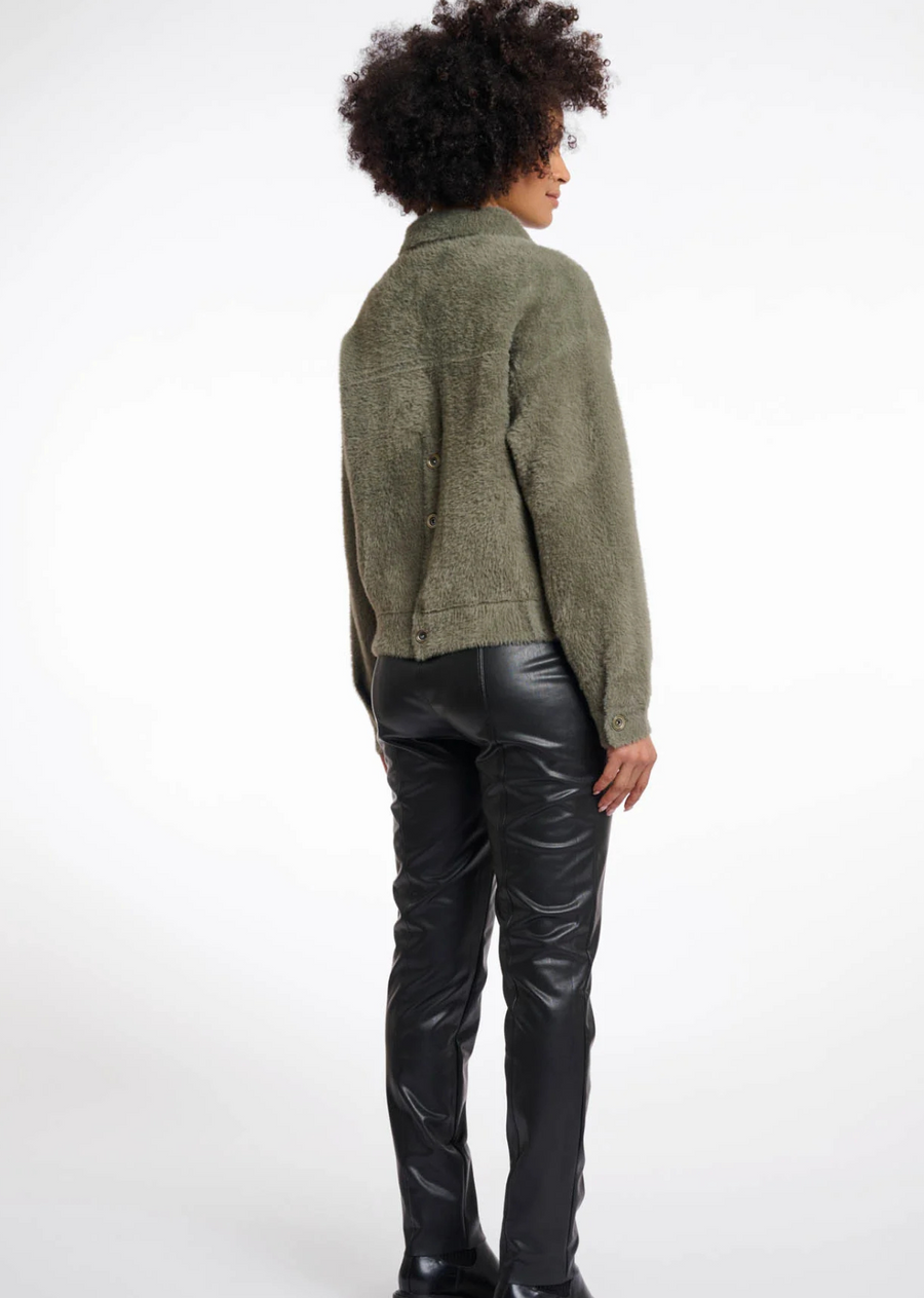 The Bubbly Jacket - Green Ash