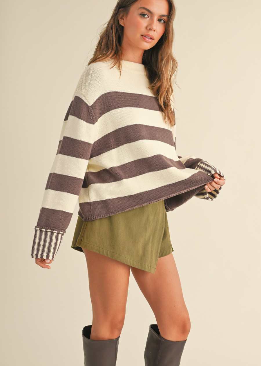 The Kelly Striped Sweater