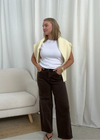 The Lucy Barrel Pant - Java Brown