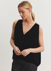 Velvet Adelle Silk Velvet Sleeveless Top