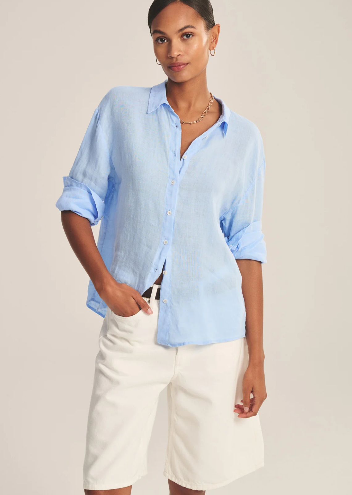 Velvet Brighton Linen Top