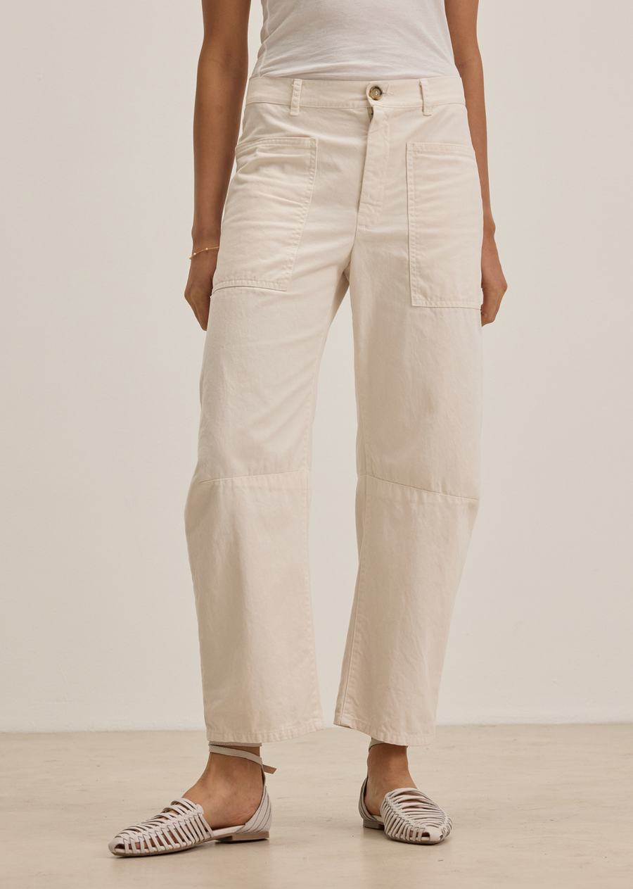 Velvet Brylie Sanded Twill Pant - Bisque