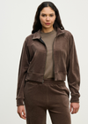 Velvet Claire Cotton Velour Jacket