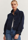 Velvet Kelly Lux Sherpa Cropped Jacket