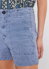 Velvet Fallon Heavy Linen Short. Elevate your summer shorts. Crafted from a heavy linen fabric and perfect for warmer climates, these shorts have a zipper button closure, slash pockets and a comfortable fit.