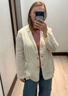 Velvet Imani Woven Linen Blazer