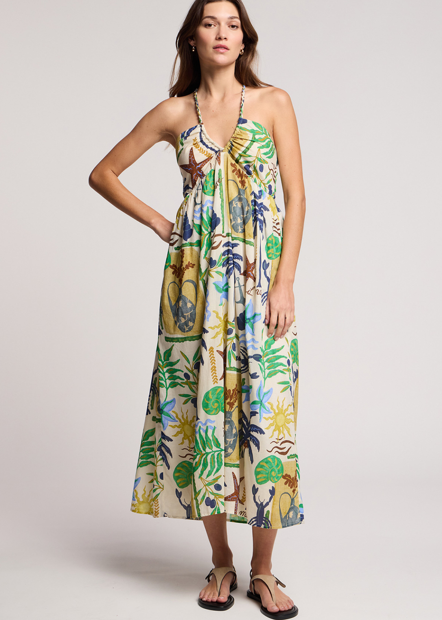 Velvet Leyla Printed Dress
