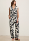 Velvet Lindsay Fiji Print Top