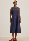 Velvet Masha Cotton Poplin Dress