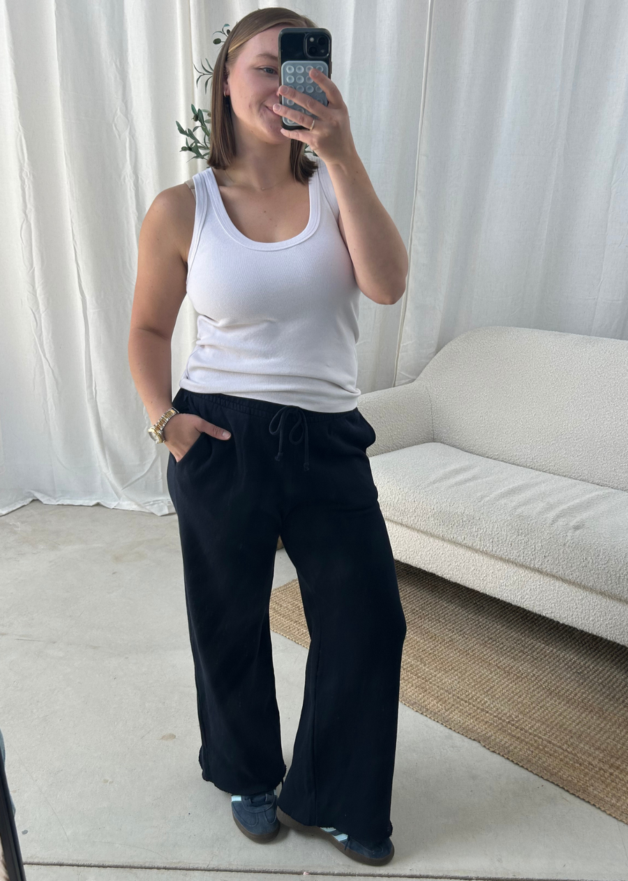 Velvet Montecito Wide Leg Pant - Navy