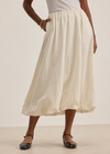 Velvet Rachelle Woven Linen Skirt