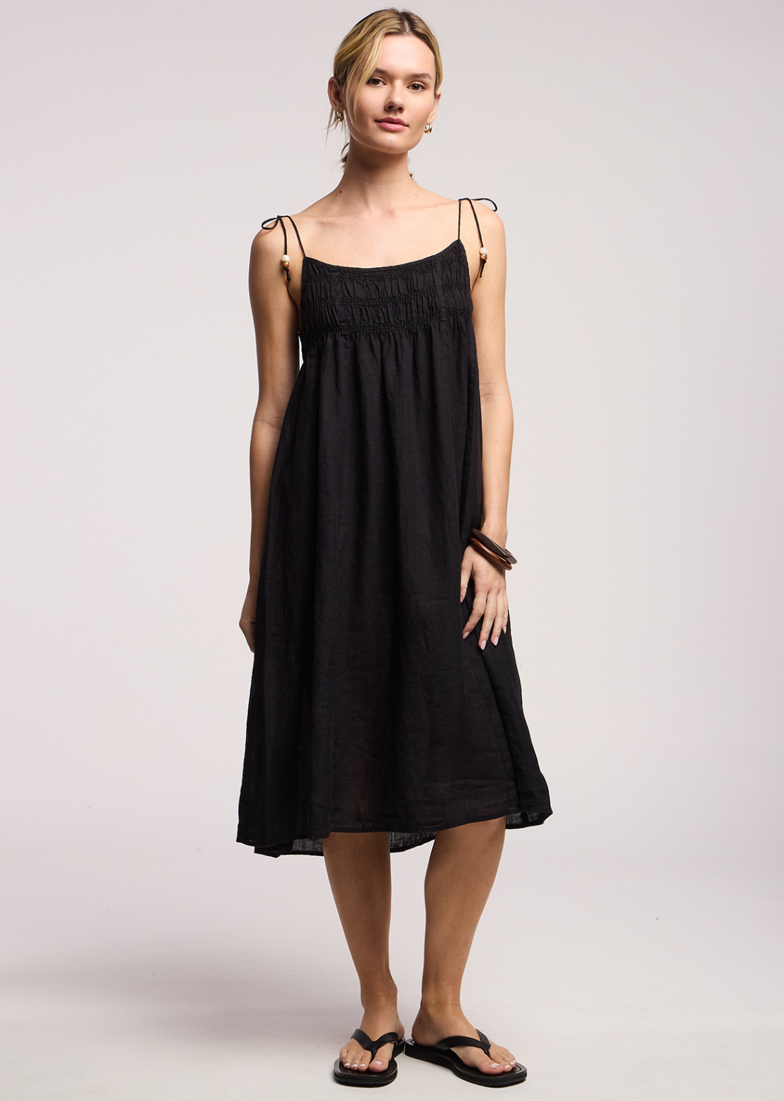 Velvet Teresa Linen Dress