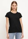 Velvet Originals Tilly Crewneck SS Top - Black