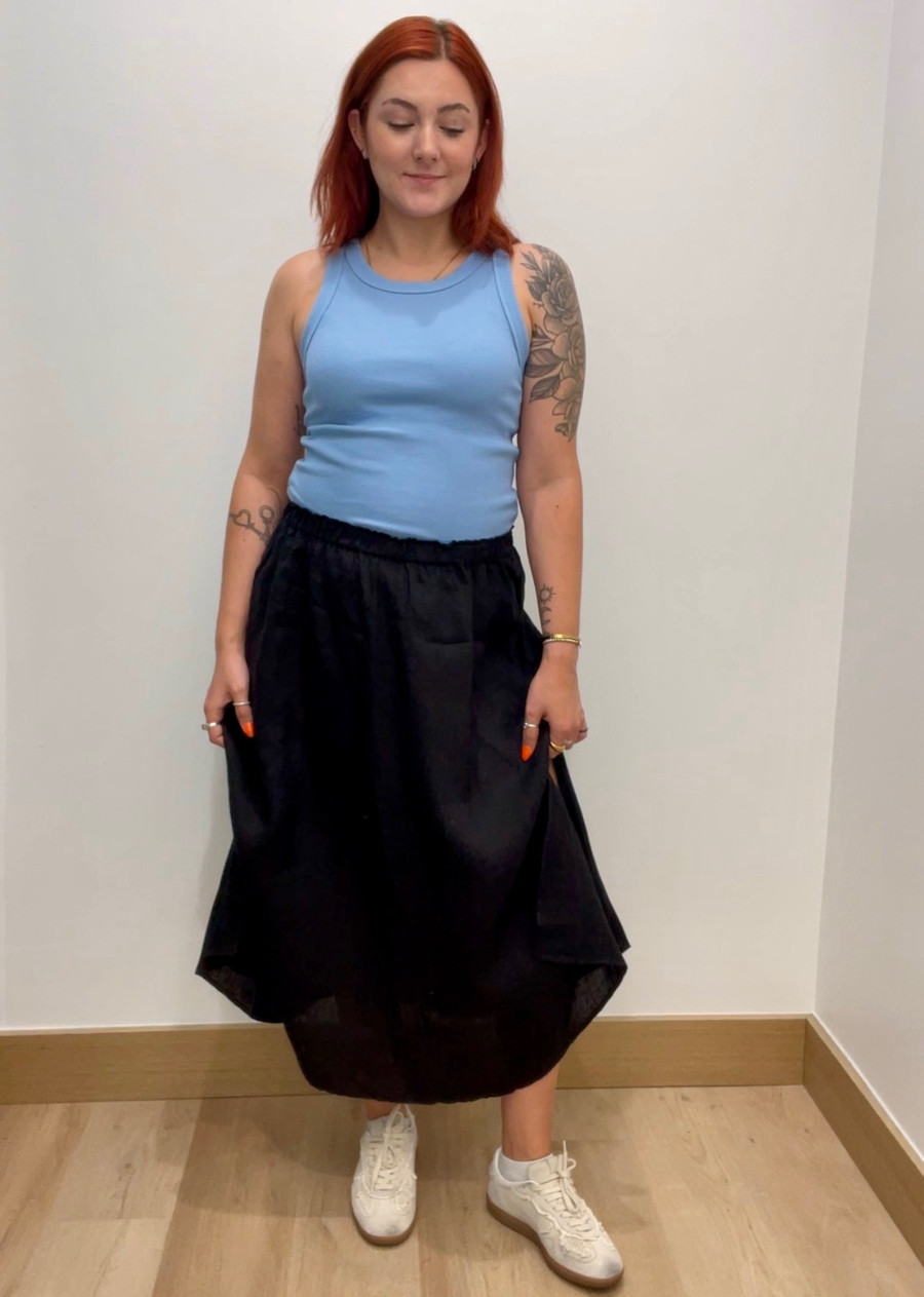 Velvet Virginia Linen Skirt