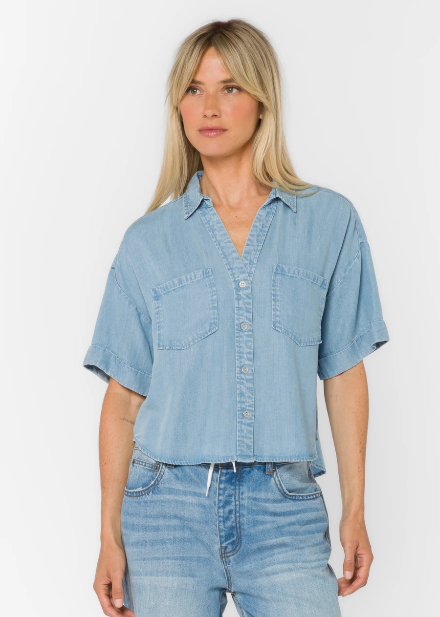 Velvet Heart Brandon Shirt - Classic Indigo