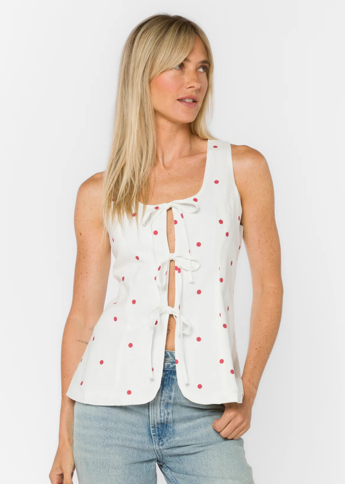 Velvet Heart Reba Dot Vest