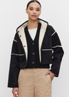 Velvet Kelly Lux Sherpa Reversible Jacket