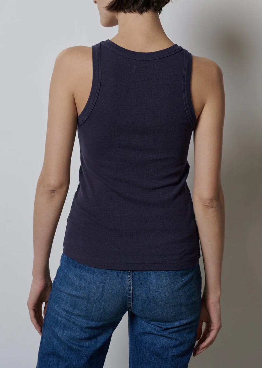 Velvet Cruz Modal Rib Tank - Navy