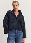 Velvet Kelly Lux Sherpa Cropped Jacket