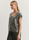 Velvet Elorie Sequins Top