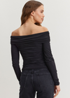 Velvet Regina Gauzy Whisper Novelty Off Shoulder