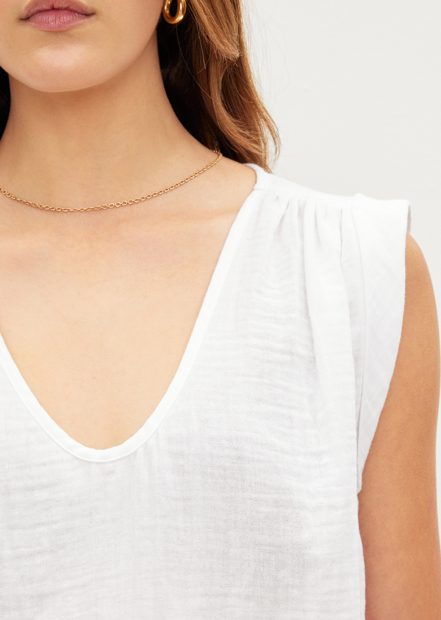 Velvet Jayla Gauze Top. For those days where you need something slightly dressier than a tank top. Crafted from our best-selling cotton gauze, this is the ultimate warm weather blouse.