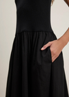 Velvet Amelia Mix Media Dress