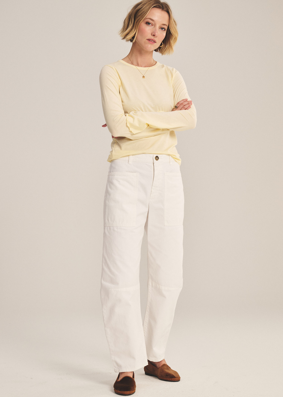 Velvet Brylie Twill Pant - Sleet
