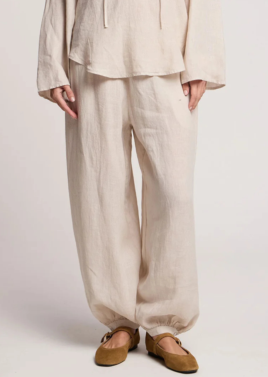 Velvet Camber Woven Linen Pant
