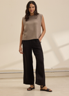 Velvet Cleo Wade Stephanie Woven Linen Pant